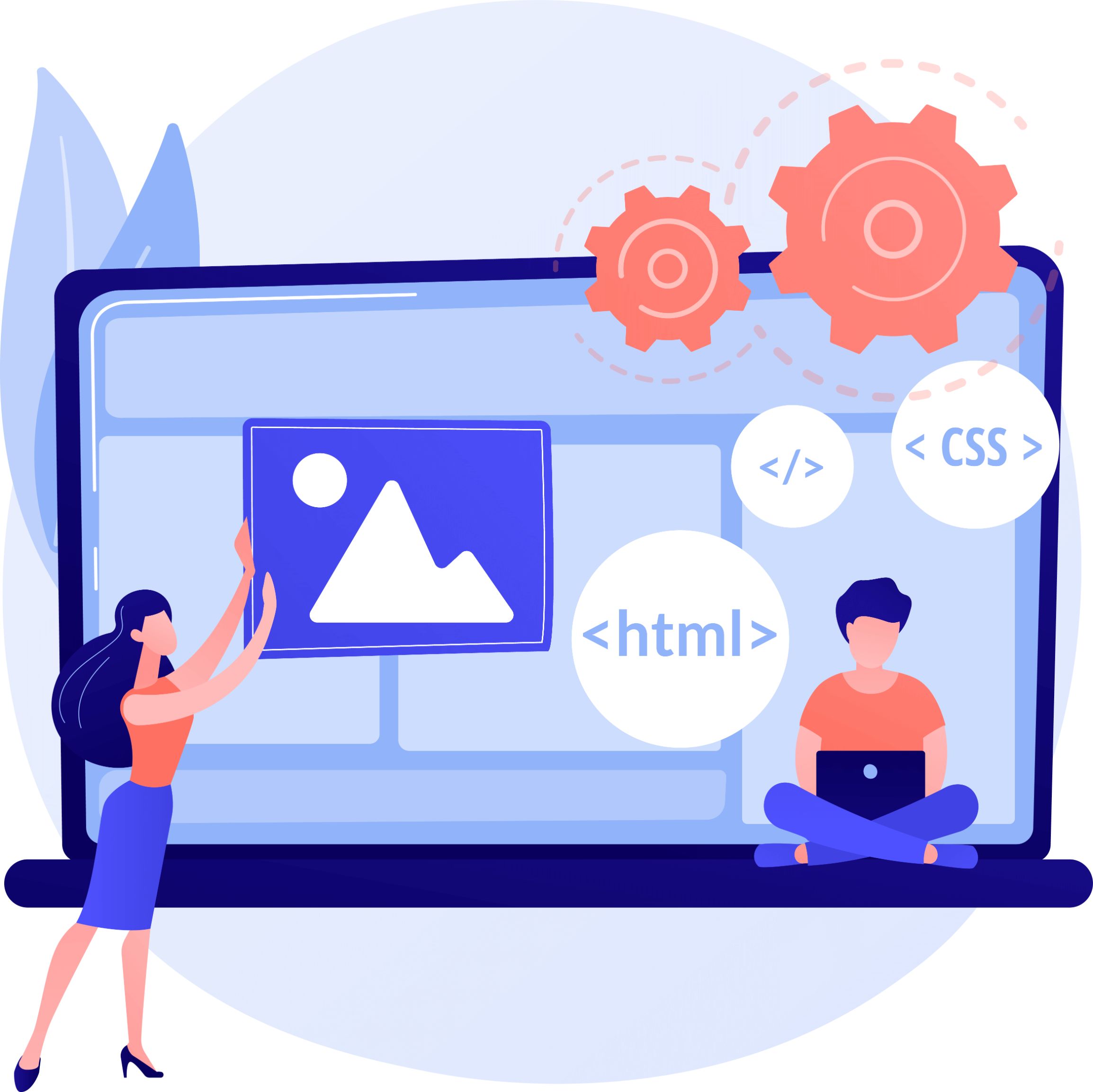 Web development image