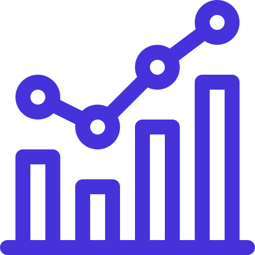 analyze growth icon